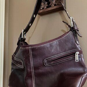 Danier Leather purse (Burgundy)